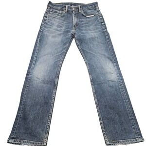 Levis 505 Jeans 32x30 Blue Wash Straight Leg Classic Casual Denim Everyday Basic